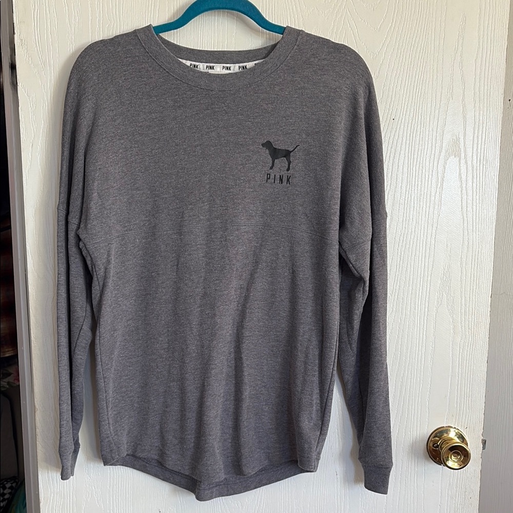 PINK Victoria's Secret Gray Sweatshirt